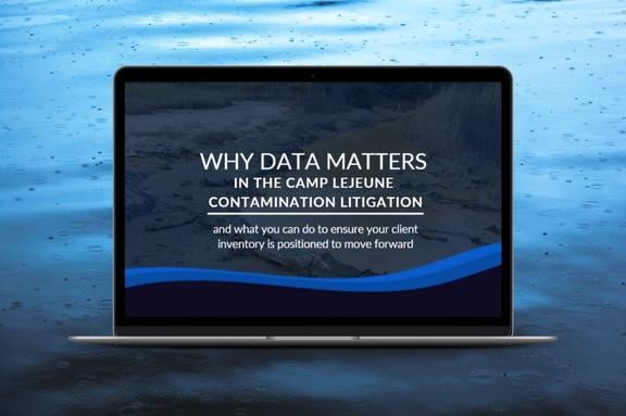Why Data Matters in the Camp Lejeune Contamination Litigation
