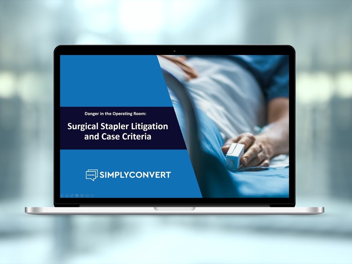Surgical Stapler Litigation and Case Criteria