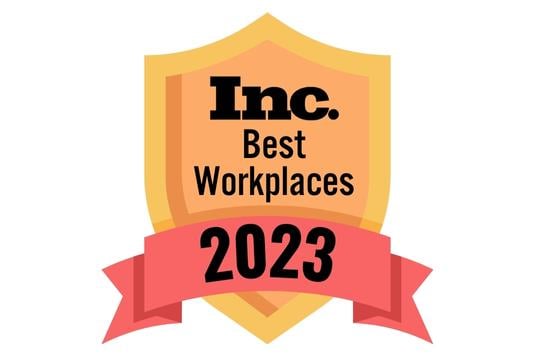Inc. Magazine 2023 Best Workplaces Award
